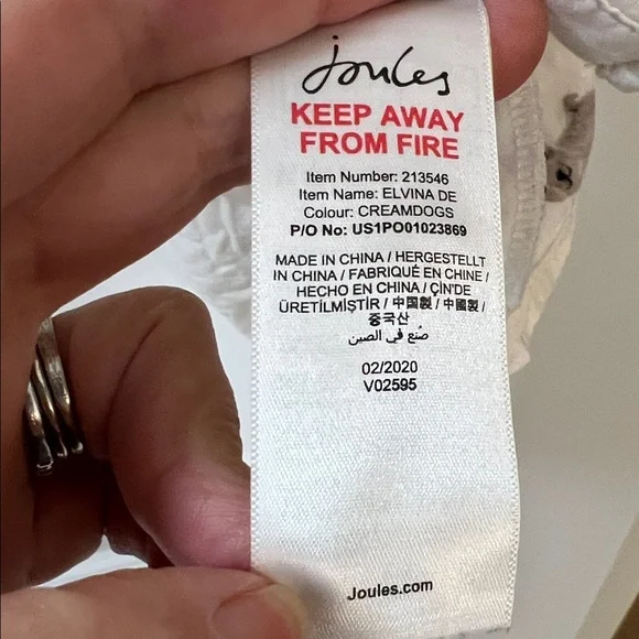 Joules Elvina dog button down, 12 - Picture 3 of 6